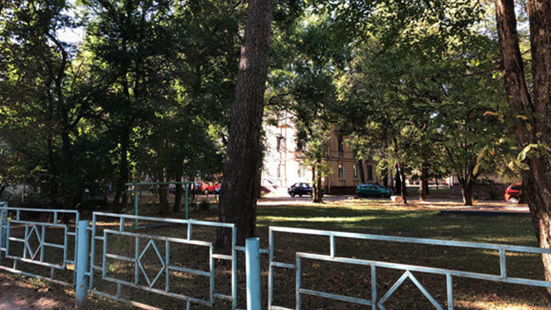 Вид на двор