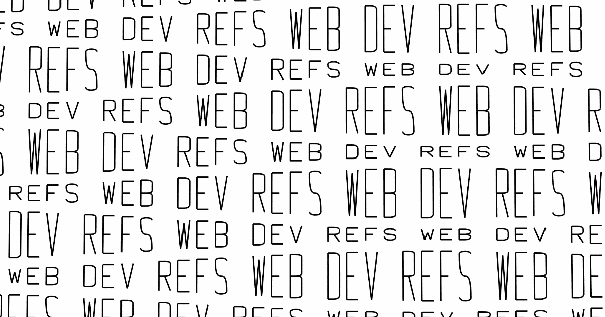 Ресурсы по веб-разработке