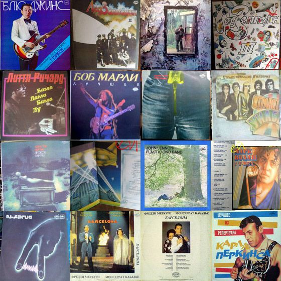 Записи, выпущенные Андреем Тропилло и студией «АнТроп»