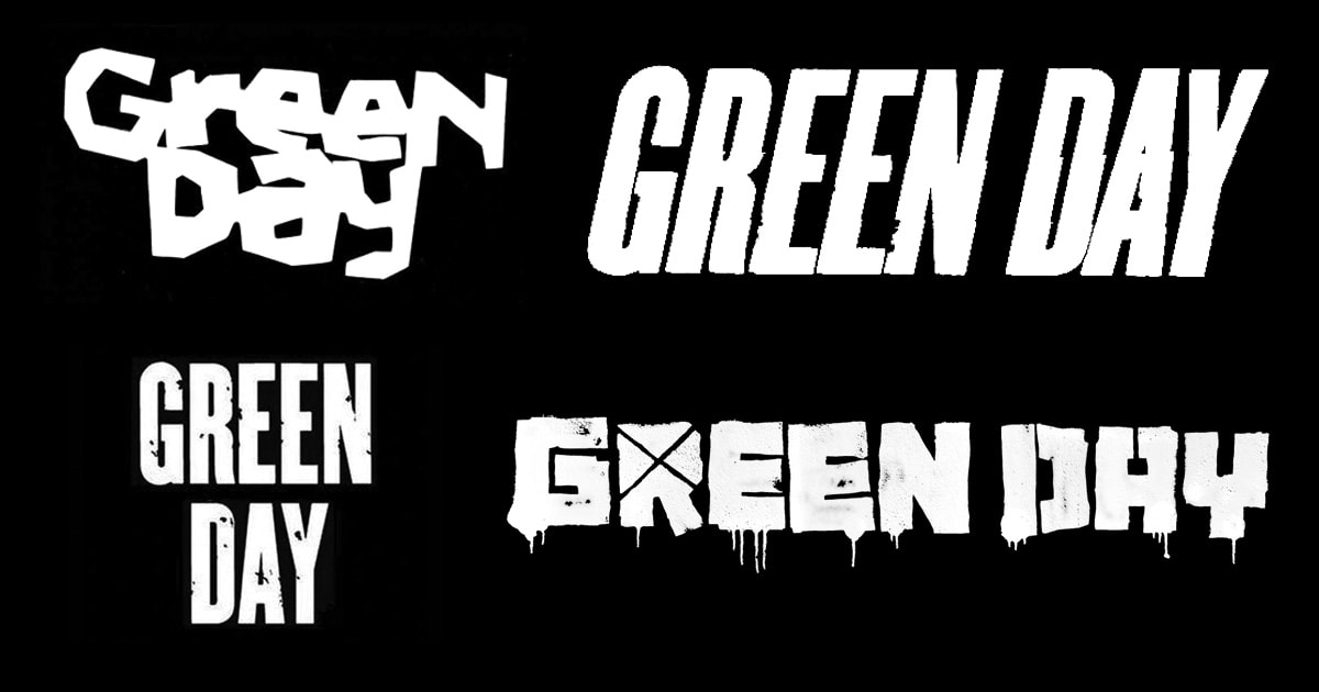 Изменения логотипа группы Green Day